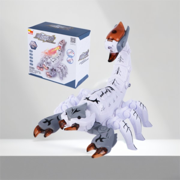 Realistisk Dinosaurieleksak, Snabb och Responsiv Programmerbar T-rex Leksak med Blinkande LED-lampor och Vattendimma, Miljövänlig för Barnleksaker