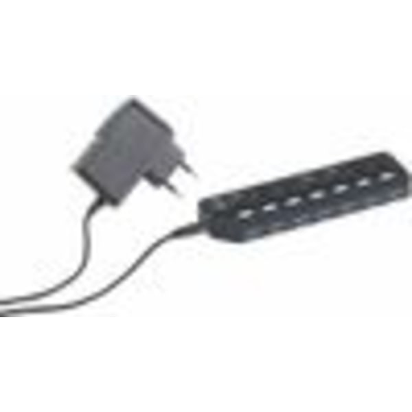 Resevänlig 7-Port USB 3.0 Hubb, Enkel Installation med Batterisparfunktion för Anslutning på Språng