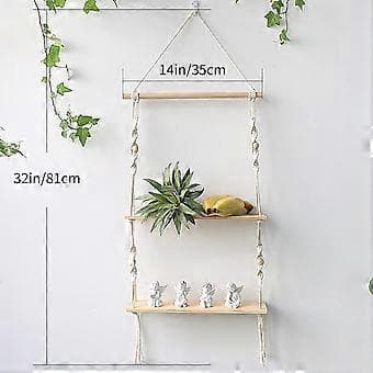 Boho Käsintehty Seinävaate Hylly