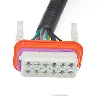 12-benet ledningsnetadapter til forlygte, stikkabelmontering til 7L6971071A, foran, venstre, højre, halogen, nem installation
