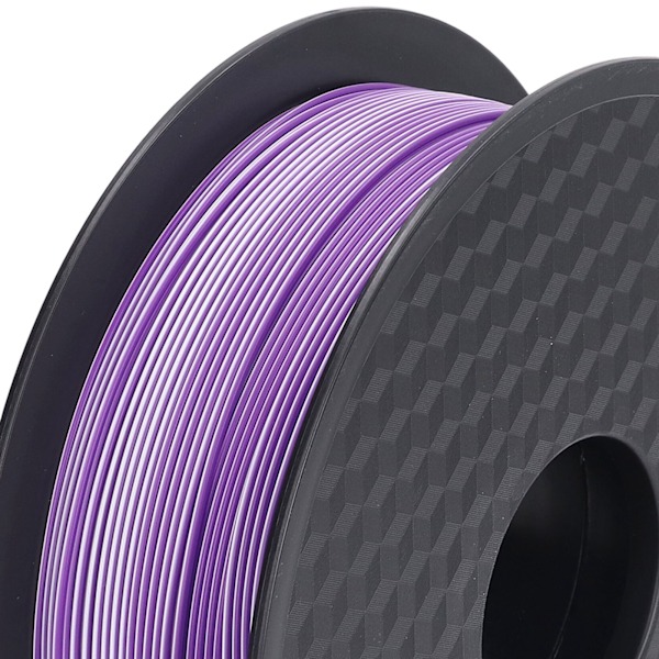 3D Printer PLA Filament Dobbelt Farve Lilla Hvid Pæn Ledningsføring Glat Udskrivning Silkeglans Printer Filament