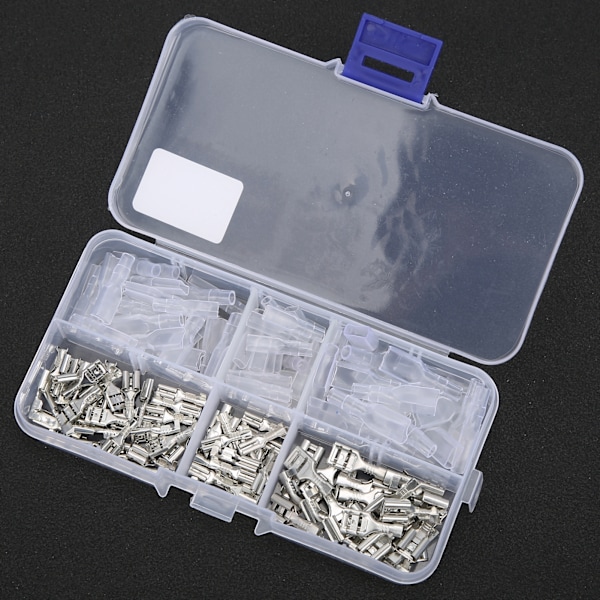 150 st 2,8/4,8/6,3 mm Isolerad Krympskopplingar Elektriska Trådkopplingar Sortimentssats