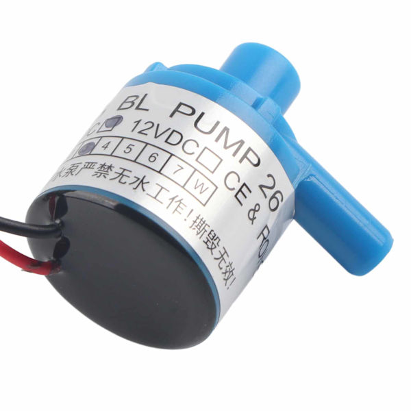 Mini Matpump för Livsmedel 6V DC 3W för Akvarium Fontän Medicinska Instrument