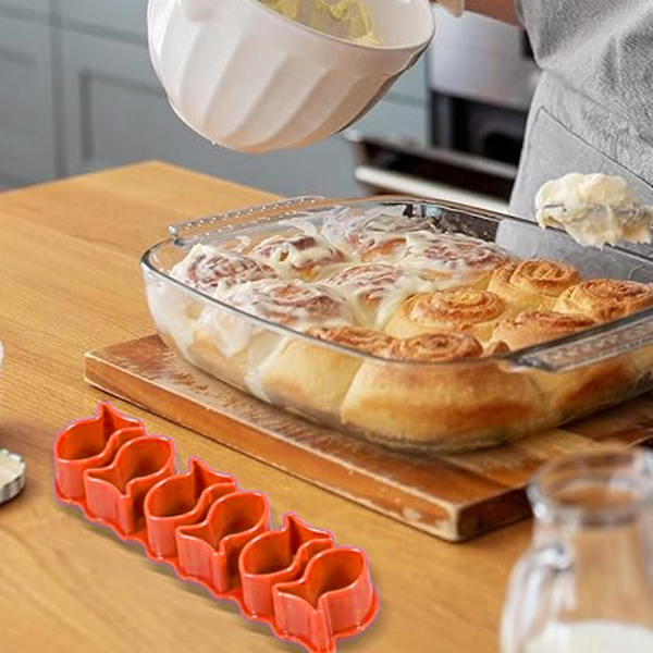 Guldfisk Kex Form Mini Plast Återanvändbar för Bakning Kakor Liten Fiskformad Orange