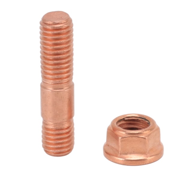 43mm Turbo Stud Nut Kit M10x1.5 Stål Legering Høy Styrke Rustfri for T3 T4 T5 T6 Turbolader