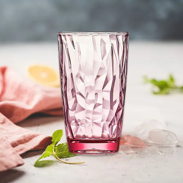 Akryl Plast Gjenbrukbare Drikkeglass 20oz Vannbeger i Juveltonefarger | BPA-frie Tumblere, Toppstativ Oppvaskmaskinsikker Style 3
