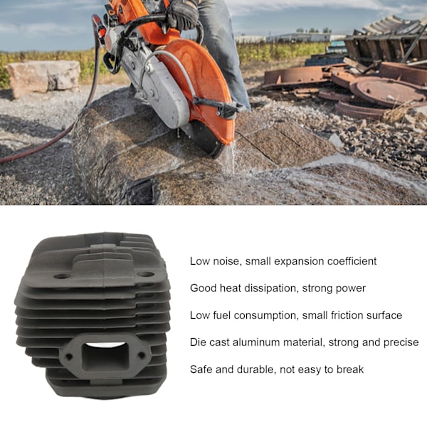 49mm Cylinder Stempel Sæt 42230201200 Lav Støj Varmeafledning Udskiftning til Stihl TS400 TS 400 Motorsav