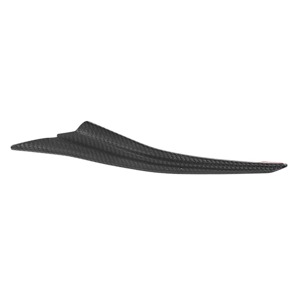 2 st Stötfångarfensplitter Kolfiber Styling Gummispoiler Universal Bilmodifiering Karossdelar