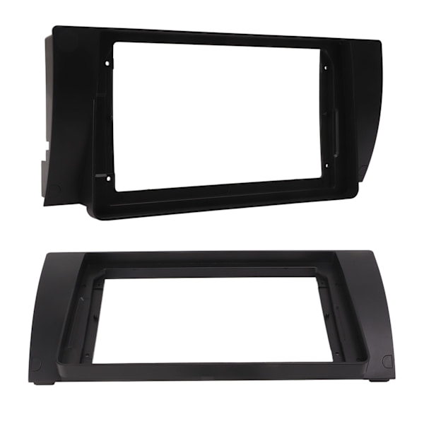 9 tommer bilstereo radio fascia instrumentbræt GPS navigation trim ramme udskiftning til 5-serie E39 1995‑2003