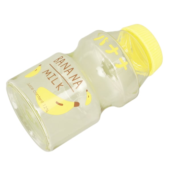 Vattenflaska Tecknad Innovativ BPA-fri Återanvändbar Transparent Juiceflaska för Utomhussporter Resor 16oz/480ml