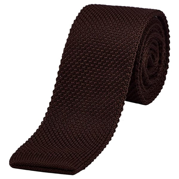 1 stk Strikket stof Tie Knit Tie Slips Vaskbar smal trøje