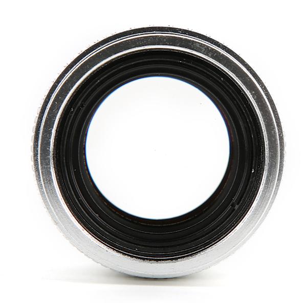 50mm F1.4 C-fäste Objektiv Används med Adapterring för Canon Spegelreflexkameror Silver