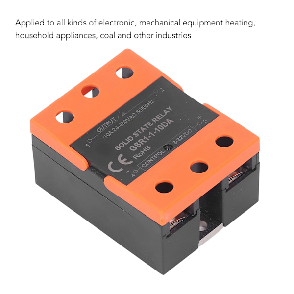 Solid State Relä ABS-Hölje DA Relästyrenhet för Kemisk Industri DC3‑32V