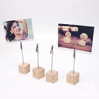Memoklips Holder Stand, Memoholder Seddelholder Postkort Holder