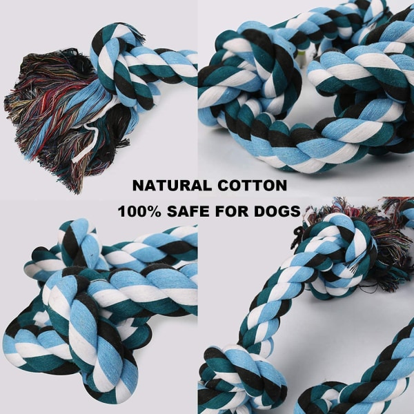 Dog Rope Toys for Aggressive Chewers Tuff Rope Chew Toys for