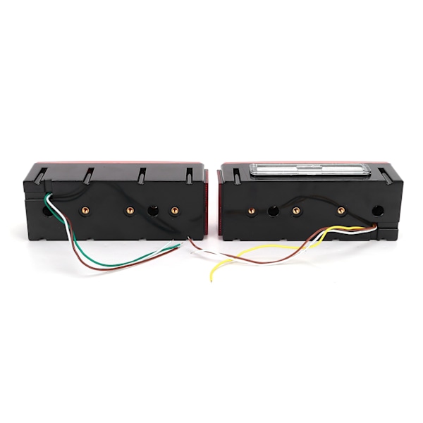 2 st LED Baklykta IP68 Vattentät Röd Baklykta Universal för Pickup Truck Båt DC12V