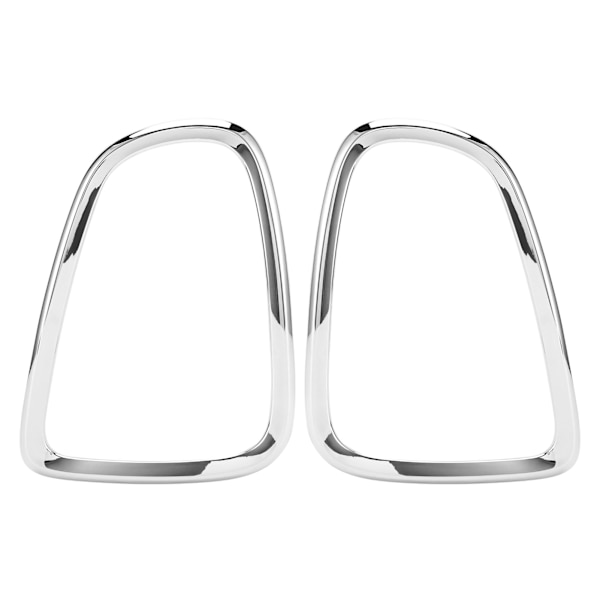2 stk Baklysklokke Dekk Trim Baklykter Ramme Ringer Bezel Klistremerker Vakt for Cooper R56 R57 R58 R59 2007‑2014 Belegg Farge