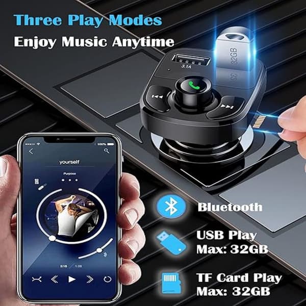 Älykäs auton Bluetooth MP3-soitin