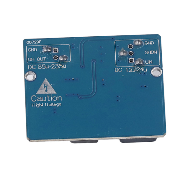Korkeajännite Boost Step Up -muuntaja DC-DC virtalähdemoduuli Tulo DC12‑24V Ulostulo DC85‑235V