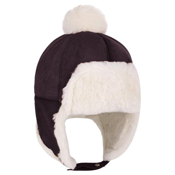 Baby Vinter Soldier hat earcaps flip fur stofhatte til drenge