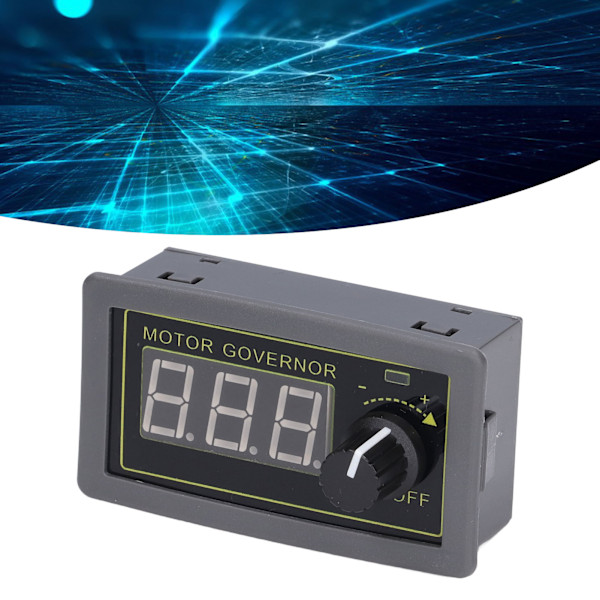 Motorhastighetsregulator PWM-regulator Digital displaykontrollbrytare 5A DC 5V‑30V