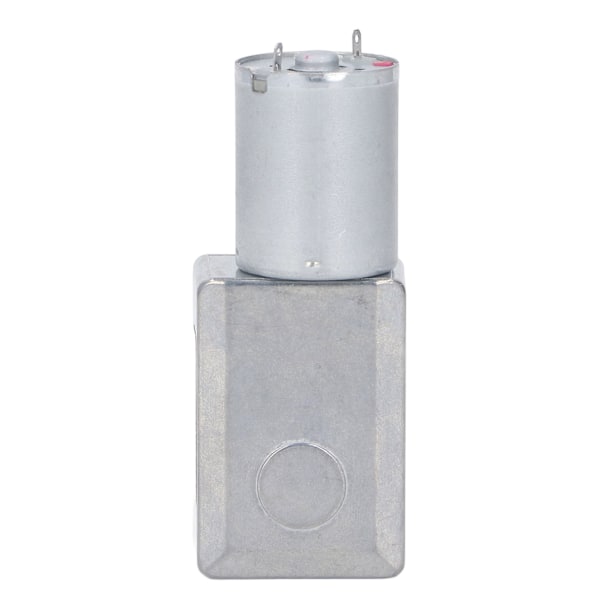 24V DC Växelmotor 12mm Enkelaxel 4 till 25kg.cm Självlåsande Reversibel Maskväxelmotor med Bas för Maskiner 10RPM