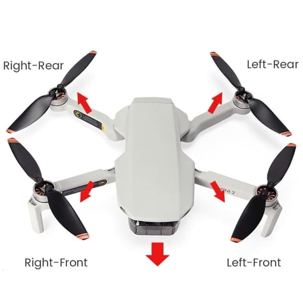 Mavic Mini arm Skall mini front og bakre arm stativ skall reparasjonstilbehør