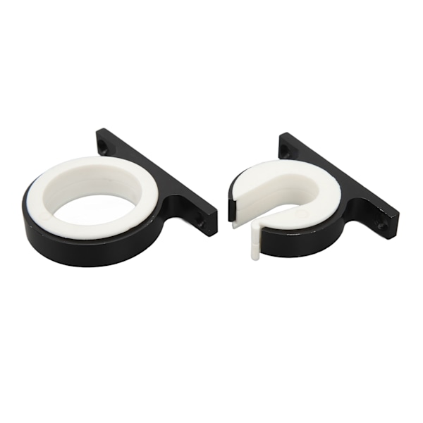 2 stk Fiske Stang Holder Horisontal Vertikal Aluminium Båtmontert Fiske Stang Stativ for Skip Biler Lastebiler Bobiler Svart