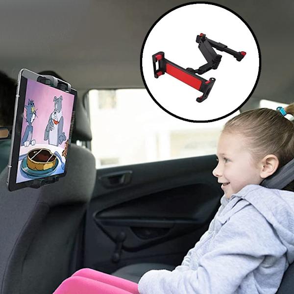 Säädettävä auton niskatuen takapenkin teline, auton tabletin puhelinteline