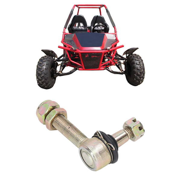 Ohjausvarren pää 12‑14mm Terässeos Värähtelynesto Stabilointivartta Go Kartit Quad ATV