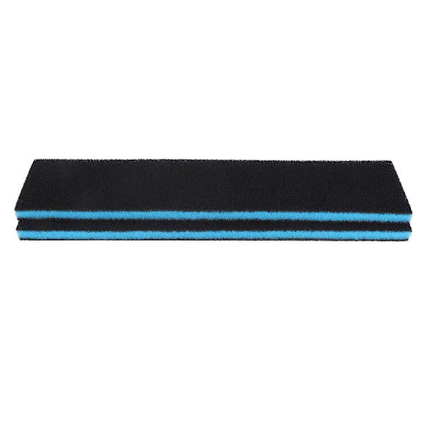 2 stk Akvarium Fiske Tank Filter Biokjemisk Bomull Dobbeltlags Filterputer (50*11*2cm)