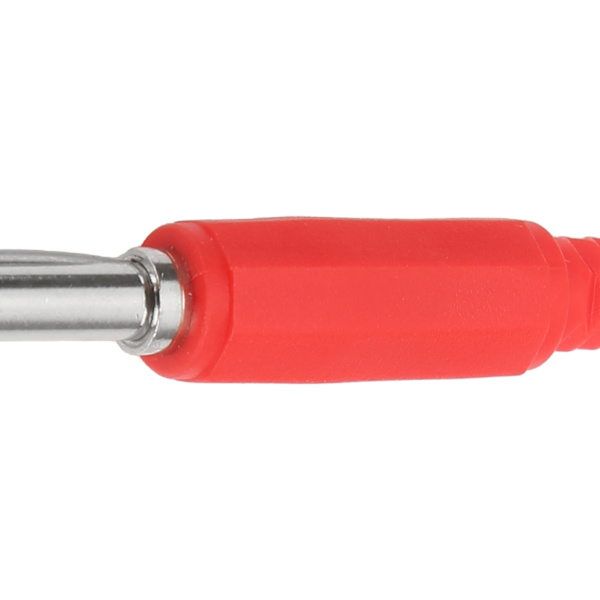 10 stk J.10023 4mm Bananeplugg Profesjonell Messing 4mm Hann Bananeplugg for Sikkerhetstilbehør Rød