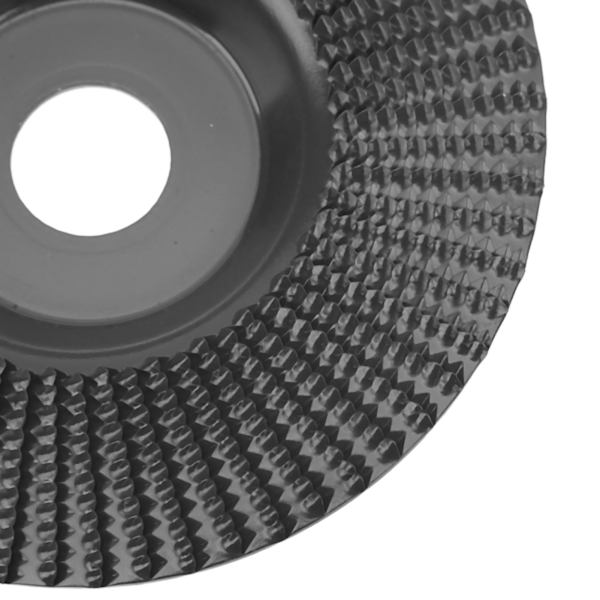 Puunveiston hiomakiekko 125mm volframikarbidista, puuntyöstötarvike, musta