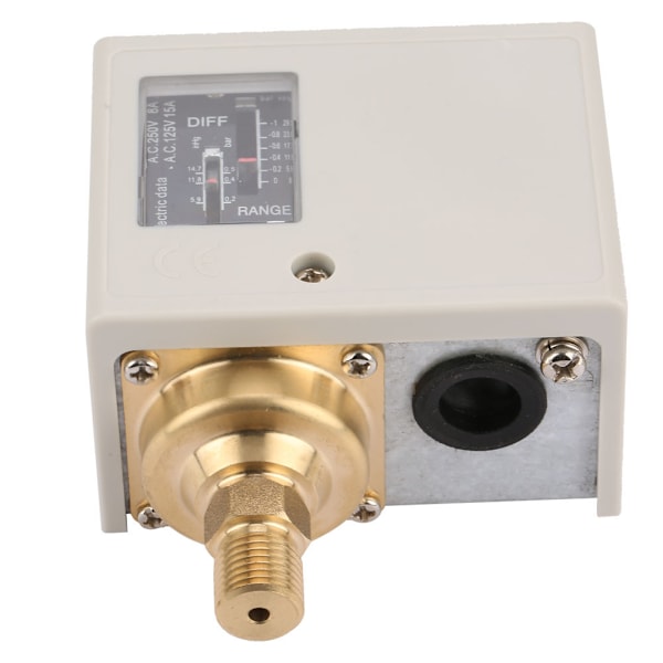 Elektronisk G1/4” Trykkstyringssbryter Luft Vannpumpe Kompressor Trykkregulator