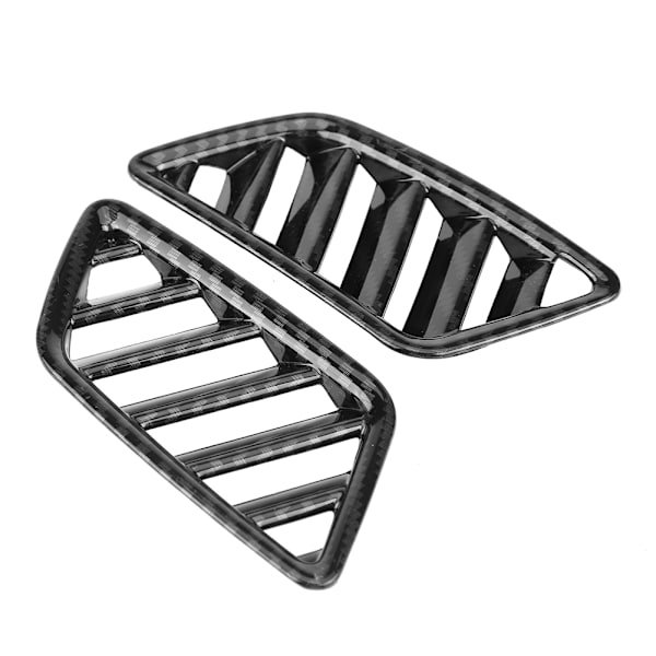 2 kpl Sisätilan Yläilmaventtiilin Peitetrimmi Mitsubishi Eclipse Cross 17-18 Hiilikuitu
