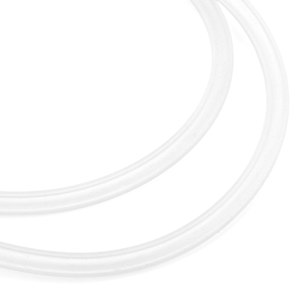 Peristaltisk pumpe slange silikone slange rør hydraulisk udstyr tilbehør transparent 1 meter 6,4 mm x 9,6 mm