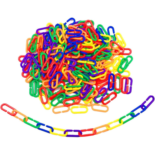 Hyamass 200 kpl Linkki C-klipsit Koukut Ketjulinkit C-Linkit