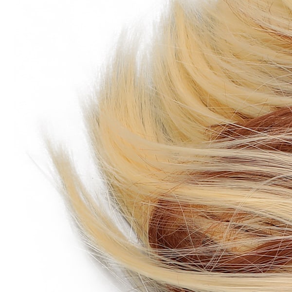 Messy Bun -tekohiukset, joustava, sotkuinen updo-hiustenpidennysten poninhäntä, naisille Q17-12H613#
