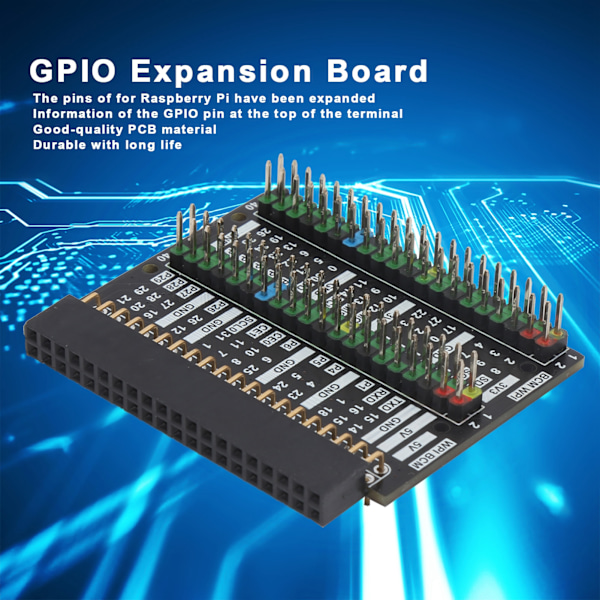 GPIO Utvidgningskort Interface Extension Adapter Modul Dubbelrad för Raspberry Pi 400