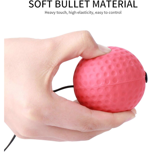 Boxning träningsboll reflex kampboll, ta ledningen med boxboll, boxning träning träning fart reflex och koordination i studion eller