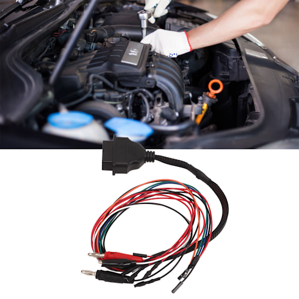 OBD2 Jumperkabel Bärbar Kraftfull Breakout Tricore ECU Kabel Programmeringsverktyg Ersättning För Fiat 6F3 6JF 8DF 5SF3
