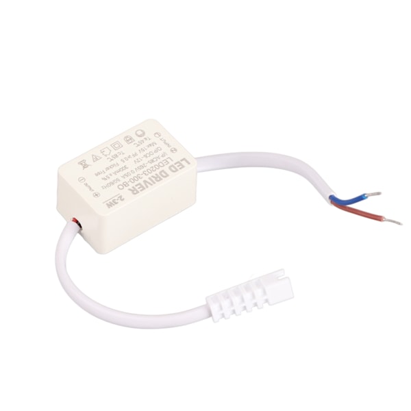 LED-drivare Konstant Ström 300mA Hög Effekt AC 85‑265V Utgång 6‑12V DC-kontakt för LED-lampprodukter