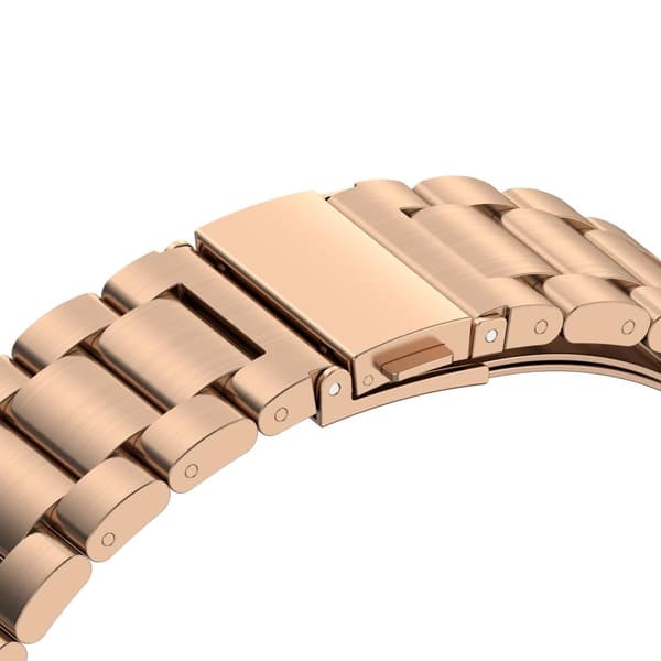 Urrem i rustfrit stål til HUAWEI Watch FIT2, Quick Release urrem i rustfrit stål med poleret finish, holdbart vævet metaldesign