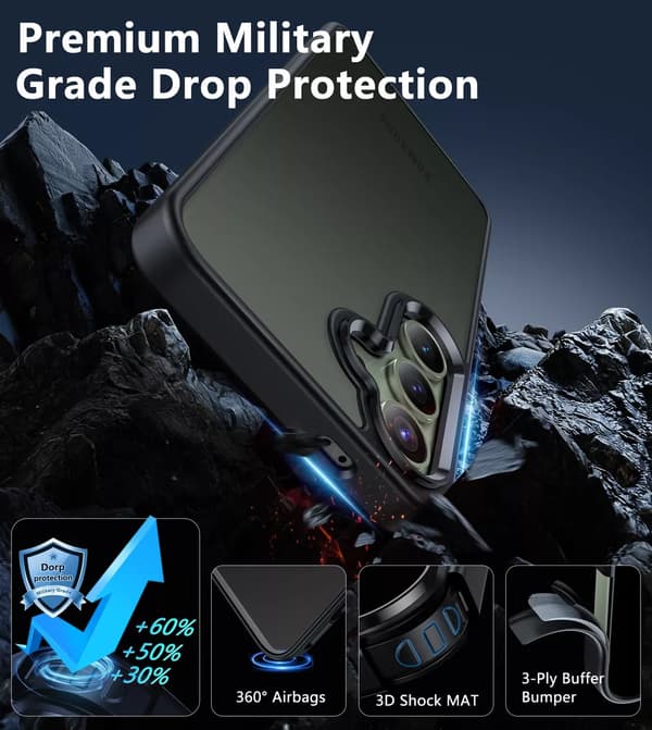 Kraftig Emery Etui Sæt Til Samsung Galaxy A+micas Hd