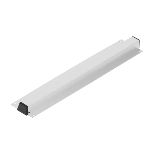 Kvittosamlare i aluminium med satinfinish, väggmonterad display med justerbart rullsystem för skadefri dokumentförvaring
