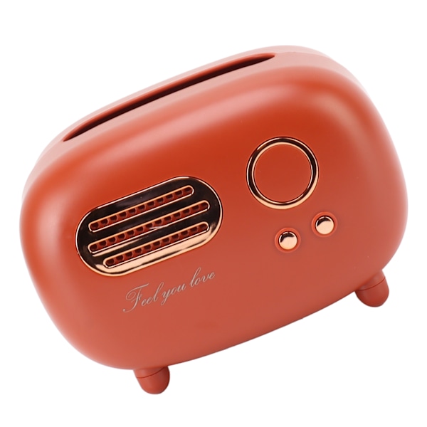 Praktisk Dekorativ Servettbox, Retro Radio Design för Exklusiva Hotell, Barer, Kaféer, Bekväm Placering Säkerställer Enkel Åtkomst, Lätt att Använda