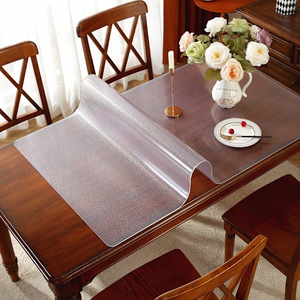 PVC Läder Klädseltillbehör, Vinyl Konstläder med Präglad Textur som Känns som Ormskinn, Perfekt för DIY-projekt, Transparent 20X40 Tum Vatten