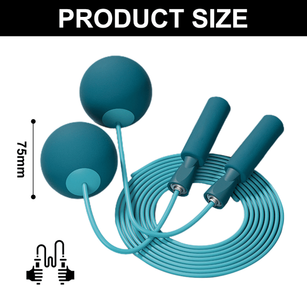 Cordless indoor skipping rope fitness, available for men and