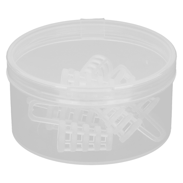 4 st Mini Anti-Snark Näsan Klämma Transparent Bekväm Sömn Hjälp Stoppa Snarkning Enhet