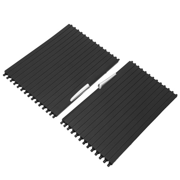 2 stk. Midterkonsoll Rulgardin Dæksel 51166954943 Gummi Udskiftning til E70 X5 SAV 2007‑2013